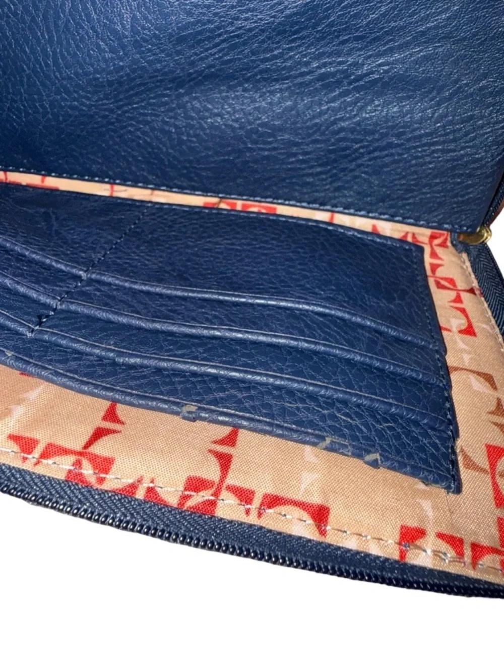 Wristlet Clutch in Navy Blue